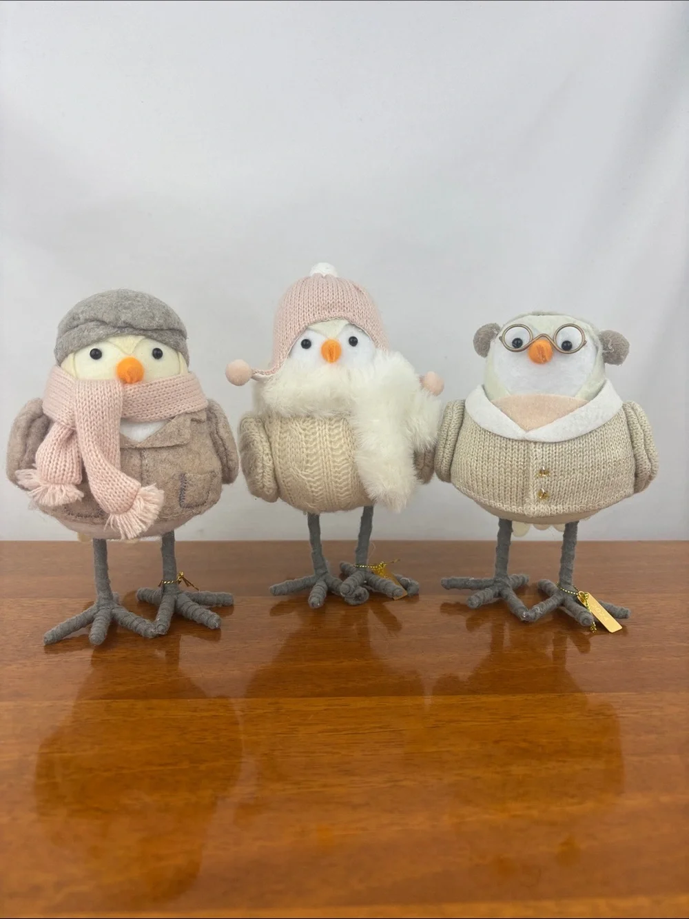 2024 Target Wondershop featherly friends Christmas collection birds set of three